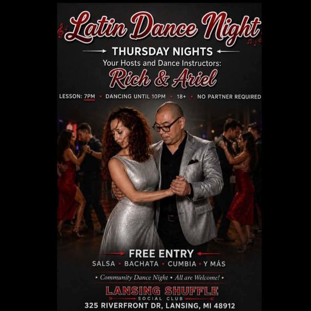 Latin Dance Nights 517 Presents Singles Night @ The Shuffle