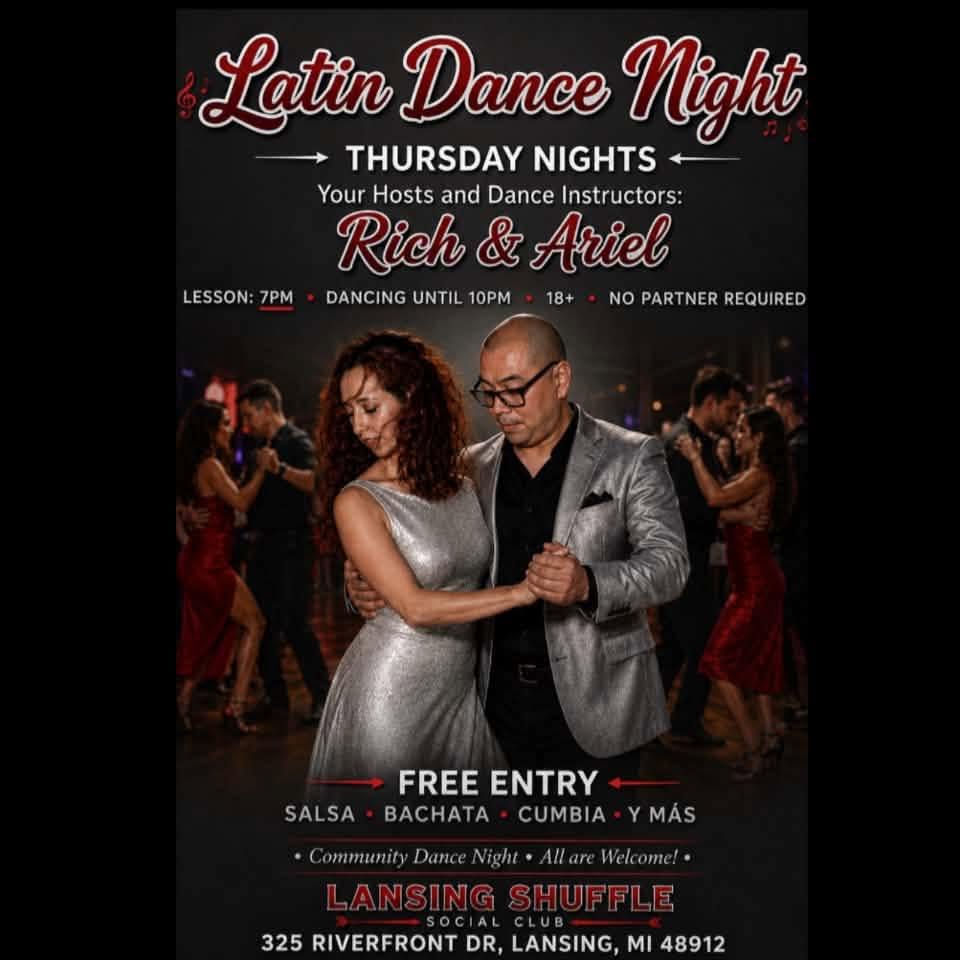 Latin Dance Nights 517 Presents Dress to Impress Night @ The Shuffle